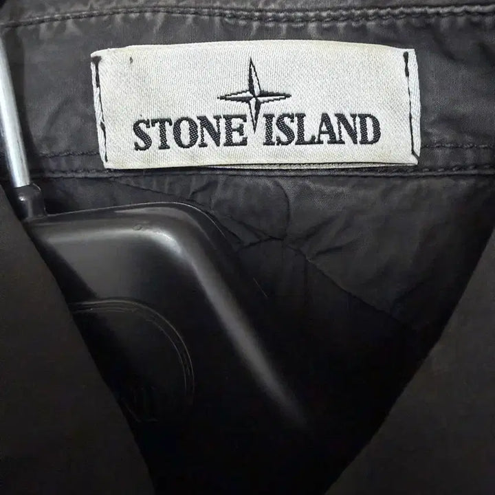 [BUNJANG] Stone Island Garment Dyed Overshirt (Dark Gray) / 스톤아일랜드 가먼트 다이드 오버셔츠 90