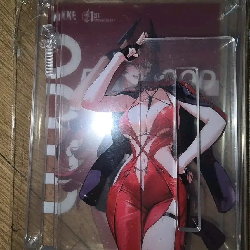 [BUNJANG] Nike Red Hood Acrylic Unsealed / 니케 레드후드 속지교체식 아크릴 미개봉