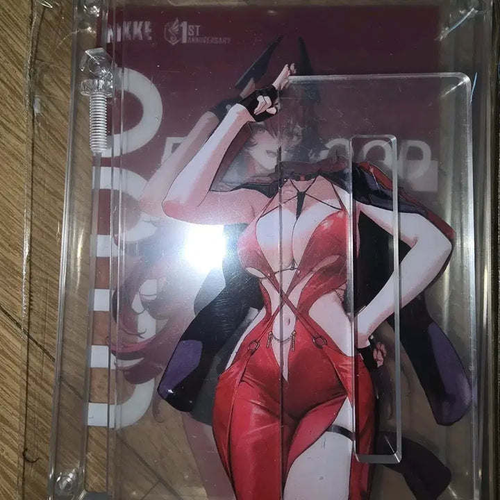 [BUNJANG] Nike Red Hood Acrylic Unsealed / 니케 레드후드 속지교체식 아크릴 미개봉