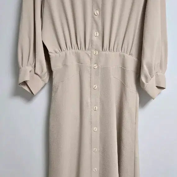 [BUNJANG] ON&amp;ON Beige Long Dress M New Arrival / 온앤온 베이지 롱 원피스 M 새상품