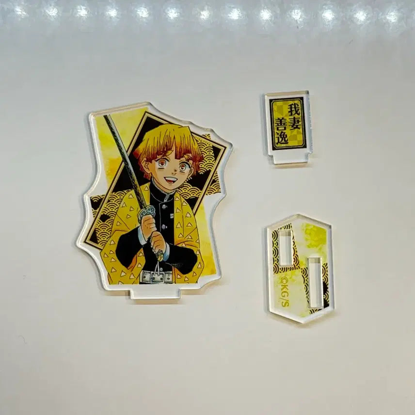 [BUNJANG] Demon Slayer Zenitsu Acrylic Stand Figure / 귀멸의칼날 젠이츠 피겨 아크릴스탠드 1탄