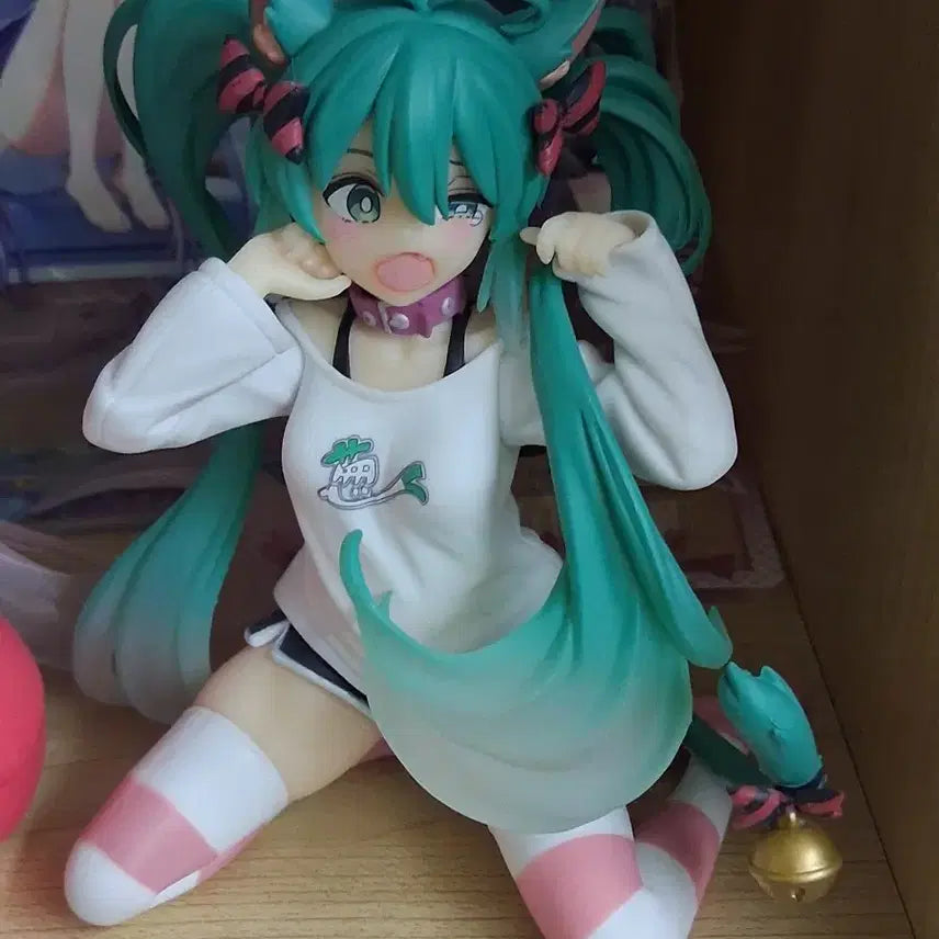 [BUNJANG] Nekomimi Miku Figure / 네코미미 미쿠 피규어 판매