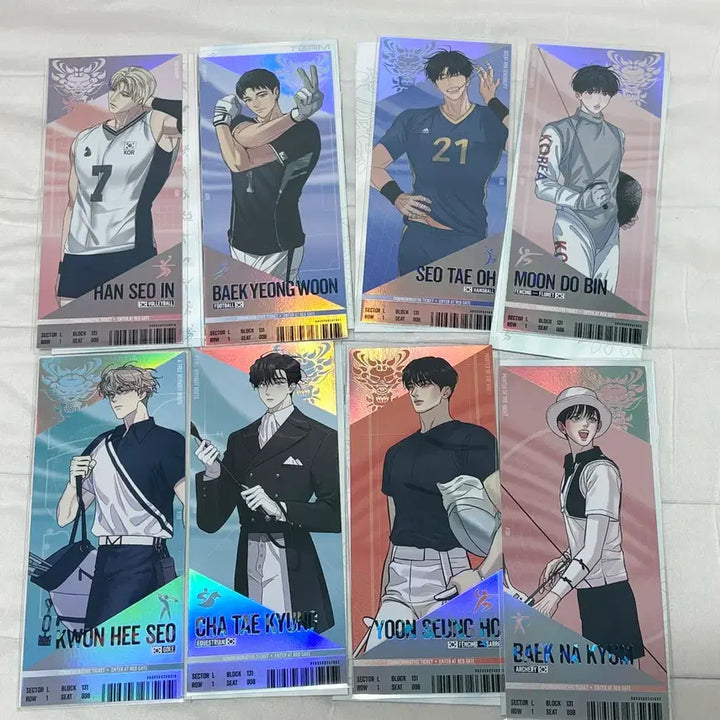 [BUNJANG] Team Resin Landscape Tickets Bundle Set / 팀레진 경기티켓 백라이트 뿌리없는나무 향의경계 판매 양도