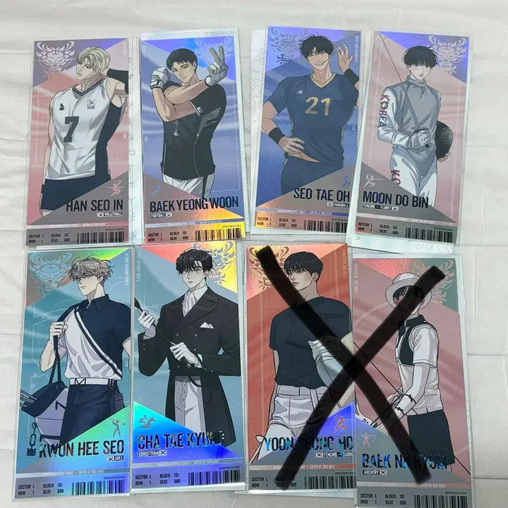 [BUNJANG] Team Resin Landscape Tickets Bundle Set / 팀레진 경기티켓 백라이트 뿌리없는나무 향의경계 판매 양도