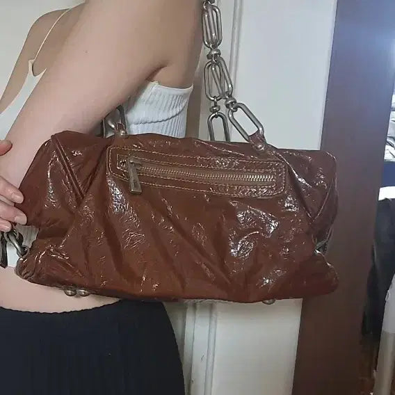 [BUNJANG] Italian Leather Tote &amp; Shoulder Bag / 토트&amp;숄더백(이태리산)