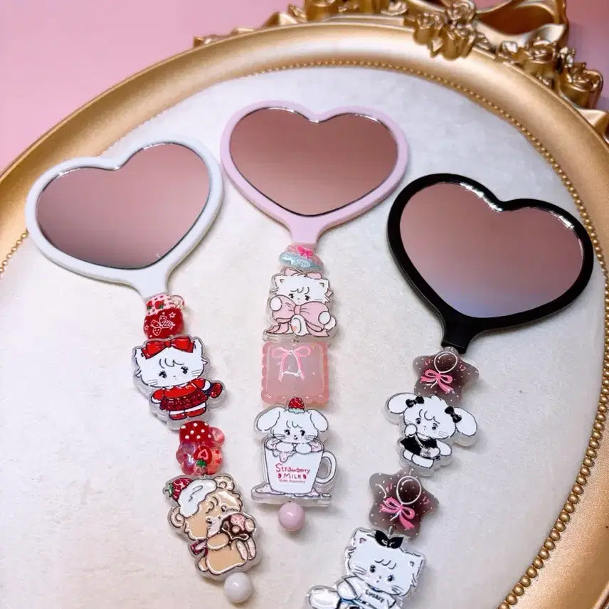 [BUNJANG] Miko Beaded Mirror / 비즈거울 미코