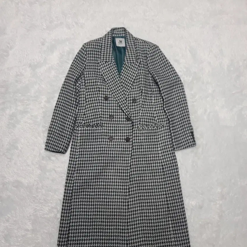 [BUNJANG] JASON WU Check Double Long Coat / JASON WU 체크 더블 롱 코트 77