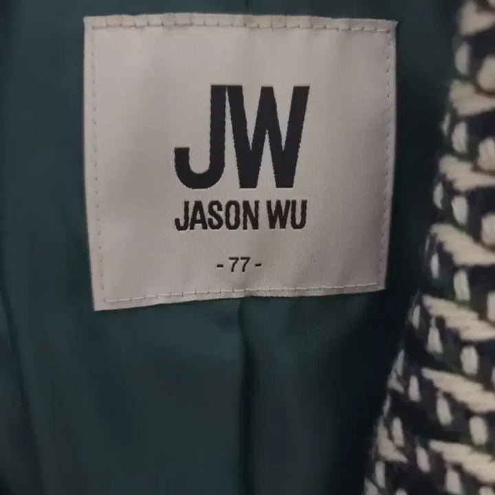 [BUNJANG] JASON WU Check Double Long Coat / JASON WU 체크 더블 롱 코트 77