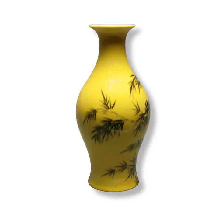 [SOLD OUT] 대청건륭 황지흑채죽문감람병 [중국도자기]