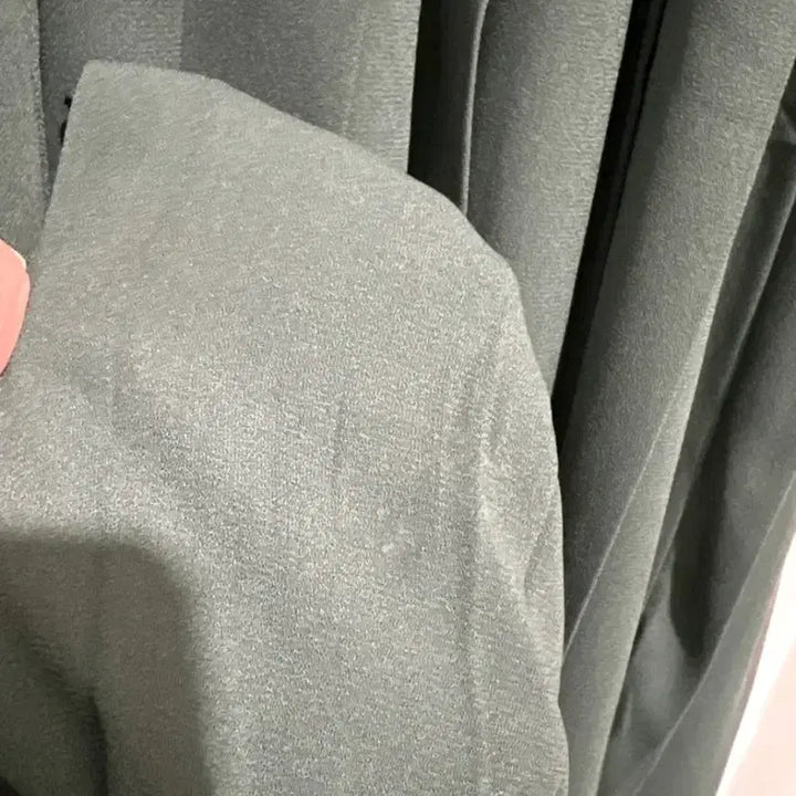 [BUNJANG] Celebshop Deep Green Zip-up Pleated Long Dress / 셀렙샵 딥그린 집업 플리츠 롱 원피스 88
