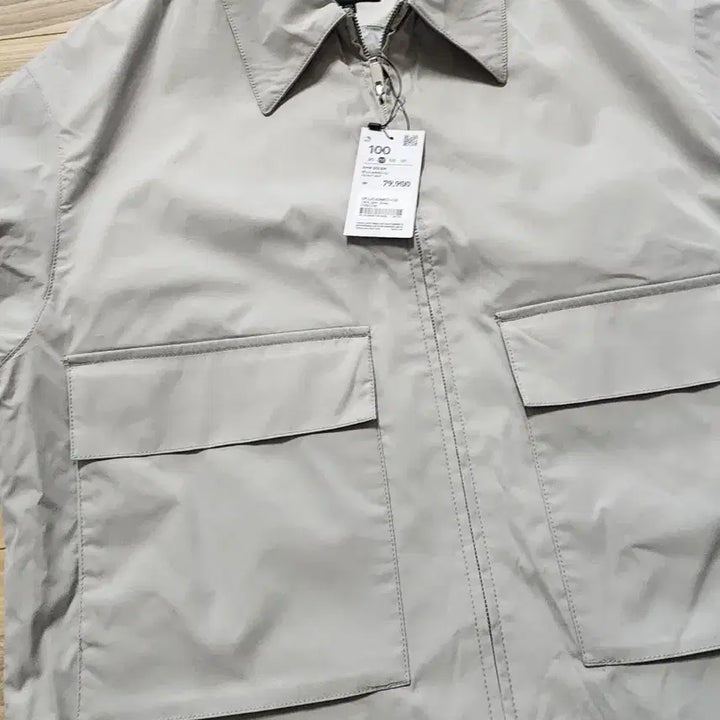 [BUNJANG] Spao Oversized Zip-up Jumper Light Gray / 스파오오버핏집업점퍼100사이즈라이트그레이