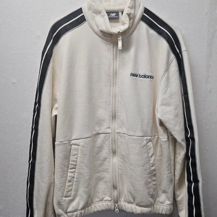 [BUNJANG] New Balance Side Line Fleece Cotton Zip-up Jacket / 뉴발란스 사이드라인 기모 코튼 집업  S  90  남여가능