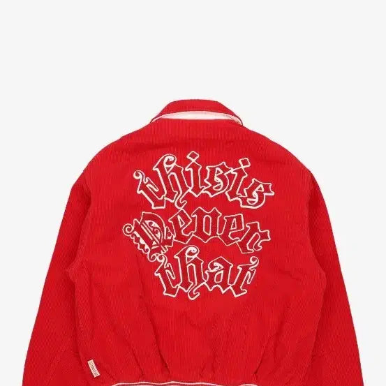 [BUNJANG] thisisneverthat Corduroy Varsity Jacket Red M / 디스이즈네버댓 코듀로이 바시티 자켓 레드 M