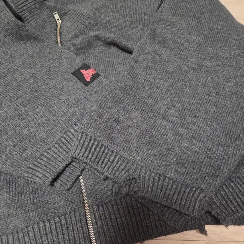 [BUNJANG] AMBUSH Knit Zip-Up Cardigan / AMBUSH 니트 집업 가디건