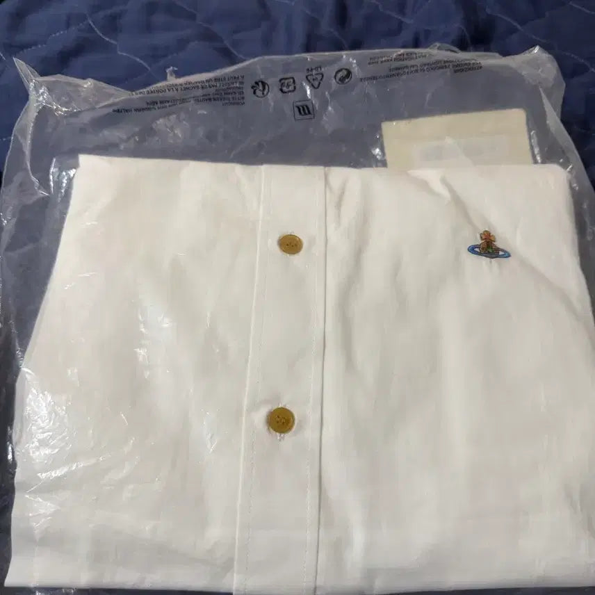 [BUNJANG] Vivienne Westwood White Shirt New IT54 / 비비안웨스트우드 화이트 셔츠 새상품 IT54