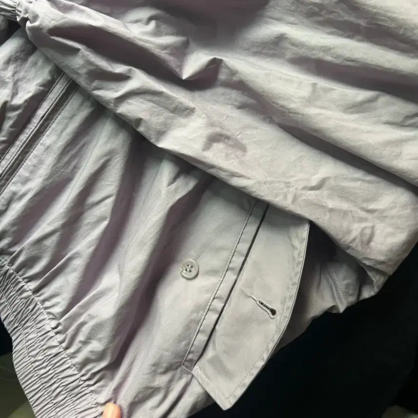 [BUNJANG] Uniqlo Purple Windbreaker Jacket XL / 유니클로 바람막이 xl 퍼플 택채 새상품