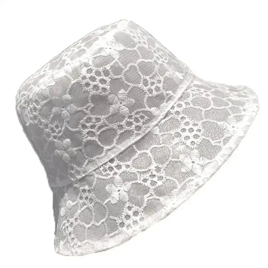 [BUNJANG] Mesh Lace Summer Hat / 여름용 여성모자 통기 망사 레이스 모자 챙 매쉬 메쉬
