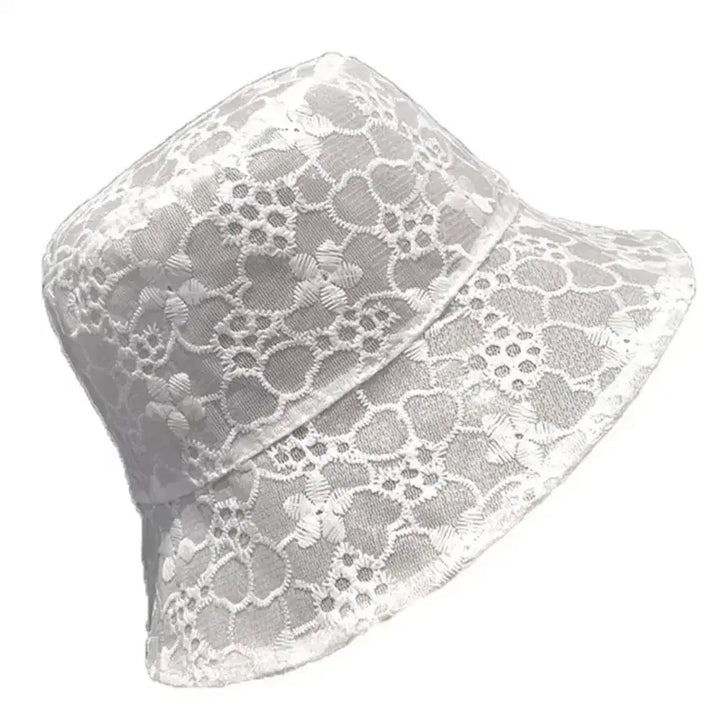 [BUNJANG] Mesh Lace Summer Hat / 여름용 여성모자 통기 망사 레이스 모자 챙 매쉬 메쉬