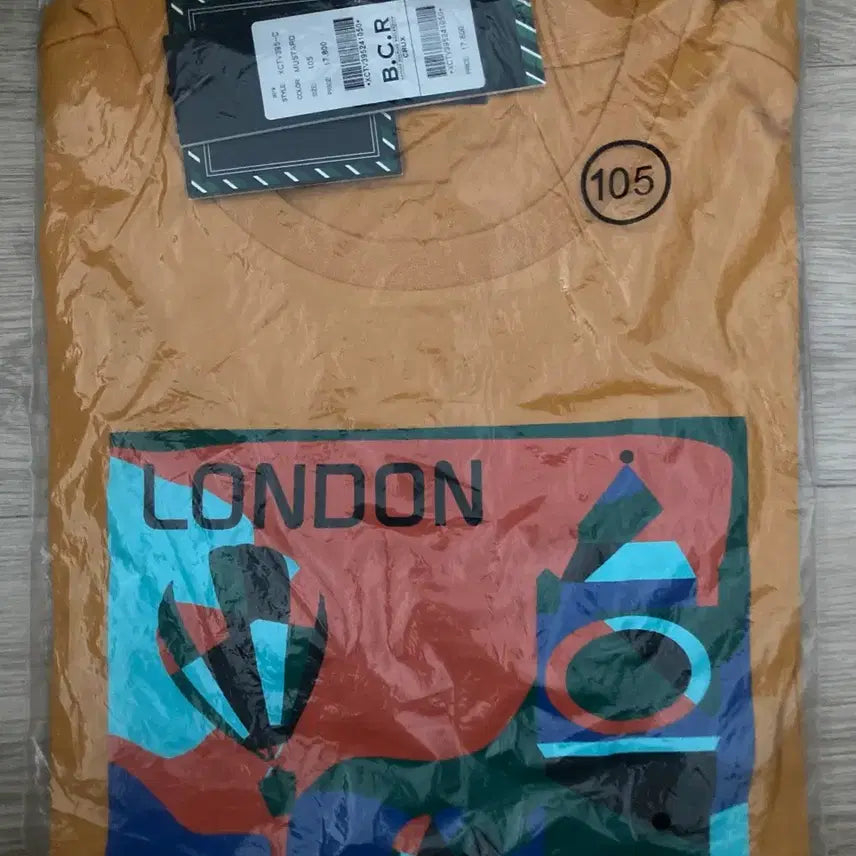 [BUNJANG] BCR London Logo T-shirt / BCR 런던로고 반팔티 105