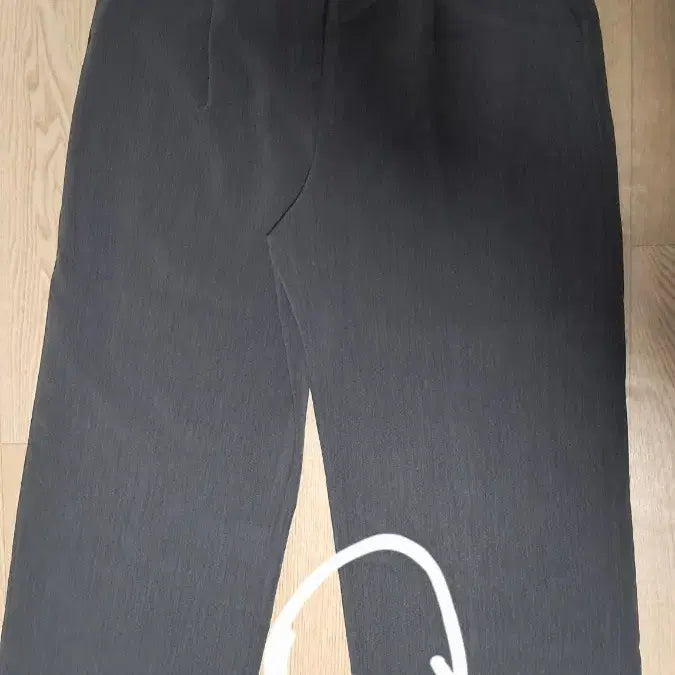 [BUNJANG] SPAO Crop Wide Slacks / 스파오 크롭 와이드 슬랙스 28