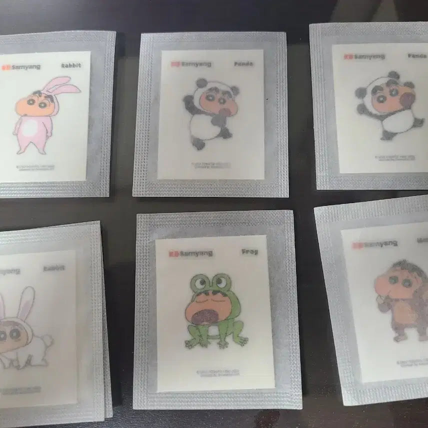[BUNJANG] Samyang Jjanggu Sticker Set / 삼양 짱구 띠부씰