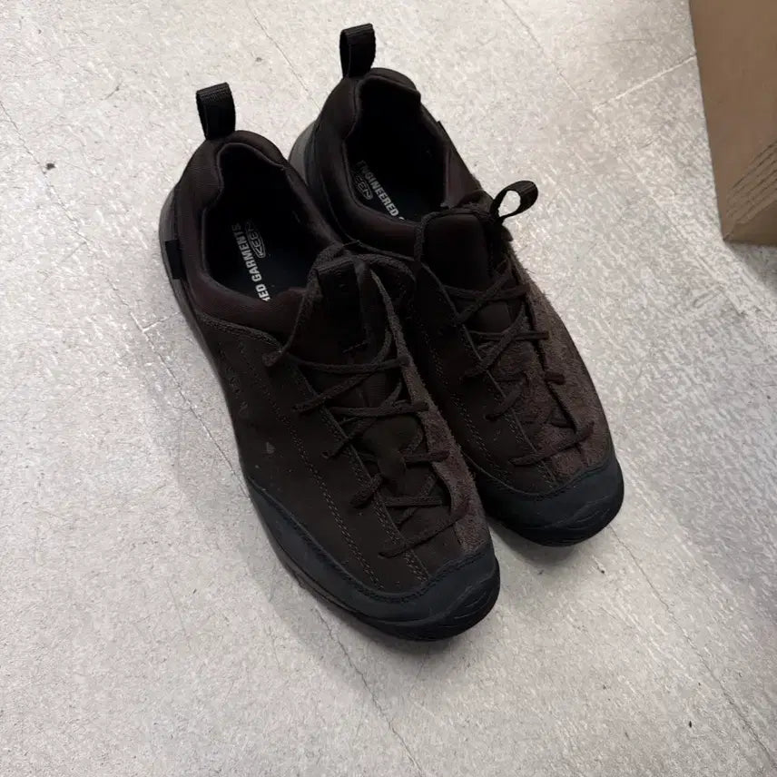 [BUNJANG] Keen x Engineered Garments Jasper 2 Brown Sneakers / 킨 x 엔지니어드 가먼츠 재스퍼 2 브라운 280