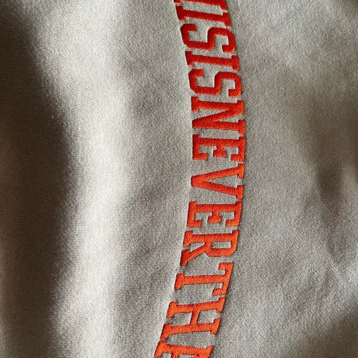[BUNJANG] Dnerd Acro Logo Hoodie Beige / [XL] 22FW 디네댓 아크로고 후드 베이지