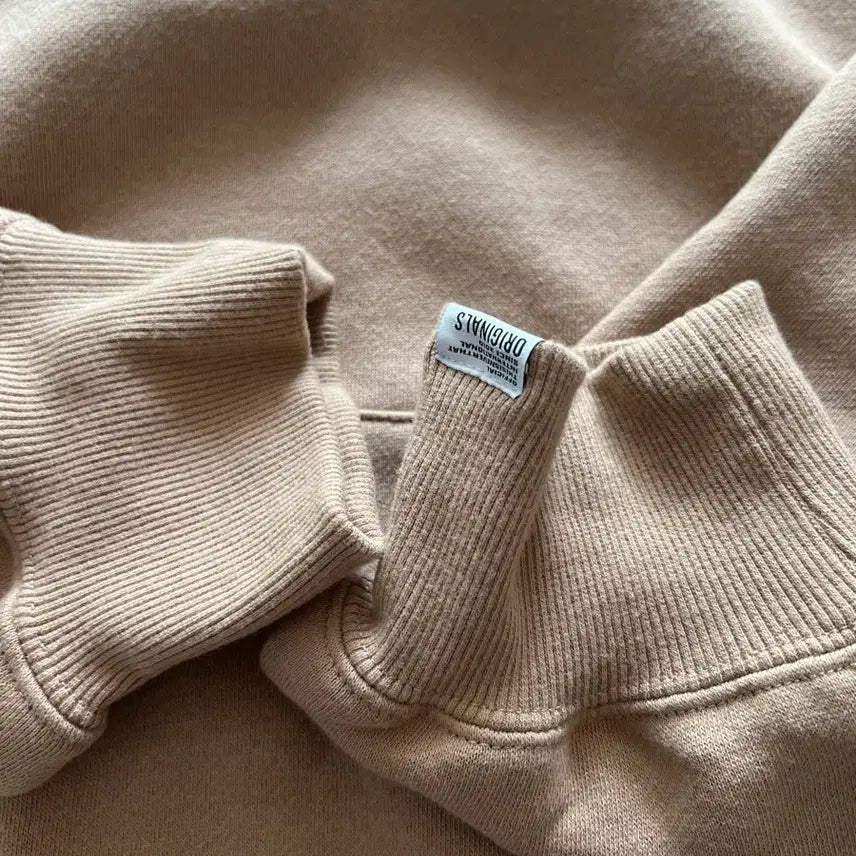 [BUNJANG] Dnerd Acro Logo Hoodie Beige / [XL] 22FW 디네댓 아크로고 후드 베이지