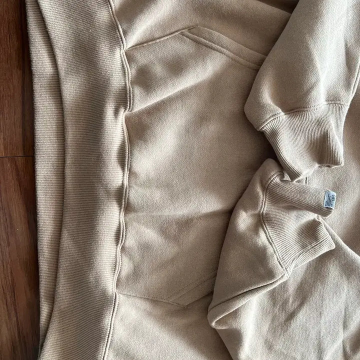[BUNJANG] Dnerd Acro Logo Hoodie Beige / [XL] 22FW 디네댓 아크로고 후드 베이지