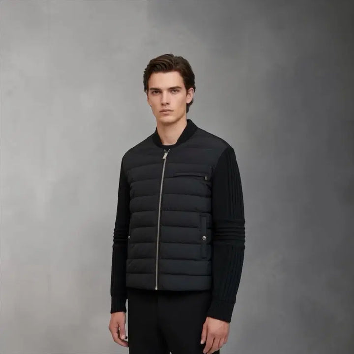 [BUNJANG] System Homme 20FW Hungarian Goose Down Knit Padding Size 100 / 100/ 시스템옴므 20FW 헝가리구스 니트 패딩