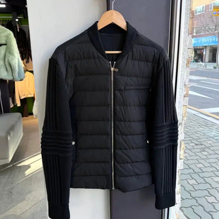 [BUNJANG] System Homme 20FW Hungarian Goose Down Knit Padding Size 100 / 100/ 시스템옴므 20FW 헝가리구스 니트 패딩