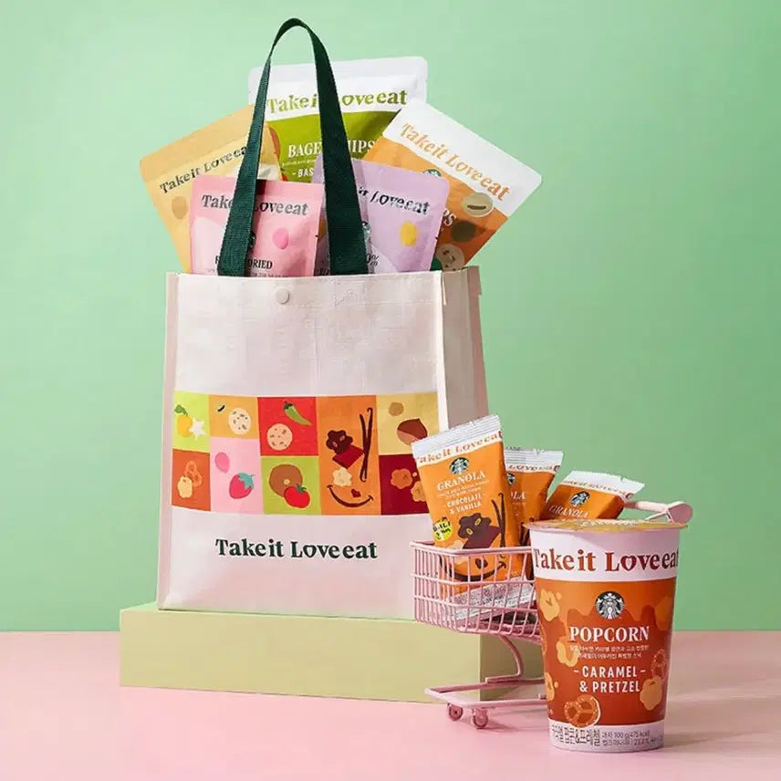 [BUNJANG] Starbucks Reusable Food Bag / 스타벅스 리유저블 푸드백 다회용 백 가방