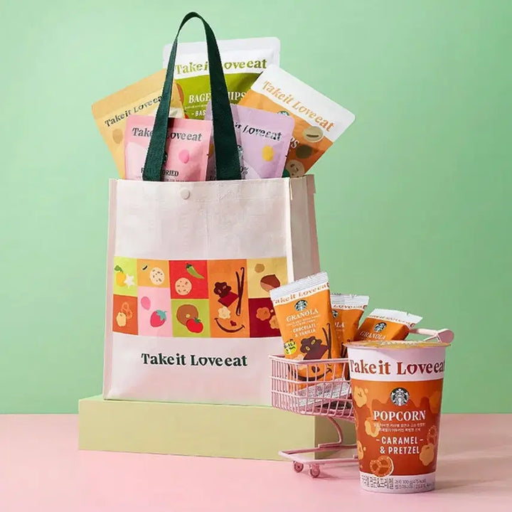 [BUNJANG] Starbucks Reusable Food Bag / 스타벅스 리유저블 푸드백 다회용 백 가방