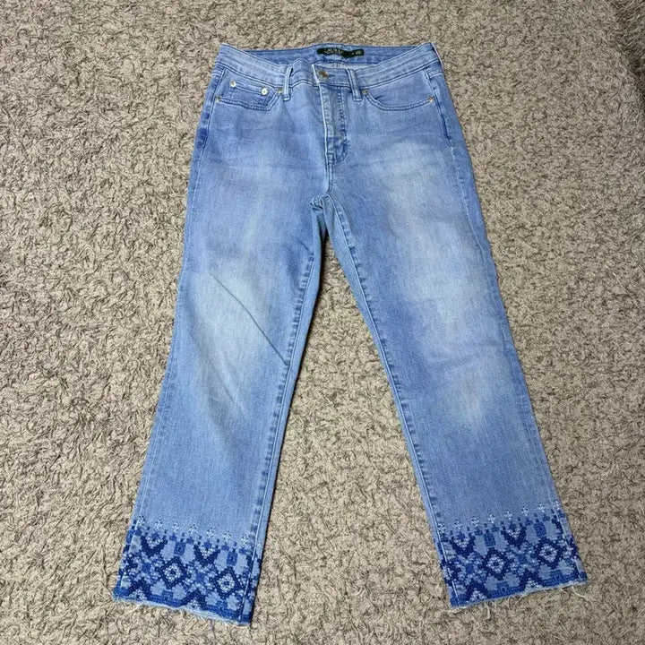 [SOLD OUT] 폴로랄프로렌 데님 크롭 팬츠
