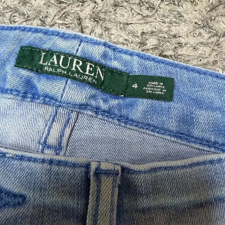 [SOLD OUT] 폴로랄프로렌 데님 크롭 팬츠