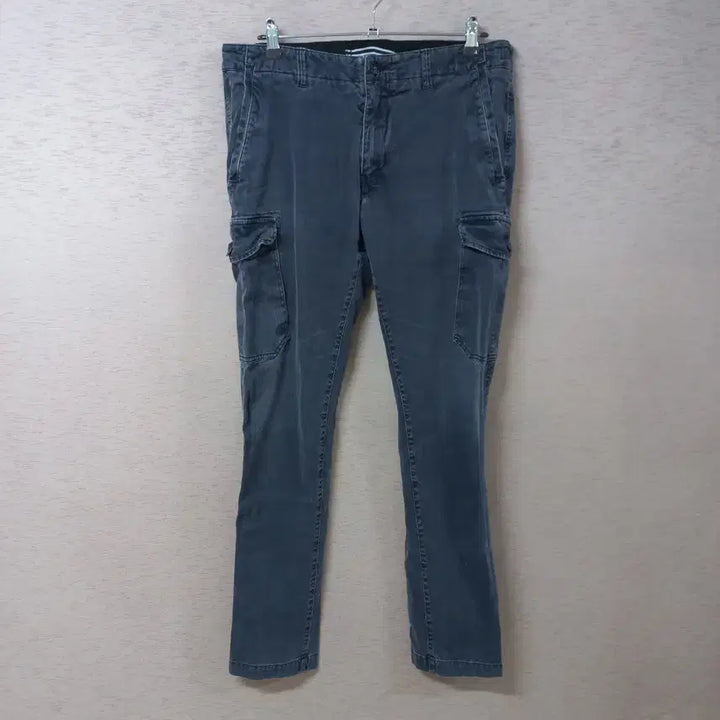[SOLD OUT] B4-1/스톤 네이비 카고팬츠 남성