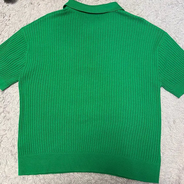 [BUNJANG] What it is Not Knit Short Sleeve Polo Shirt L / 와릿이즌 니트 반팔카라티 L 100
