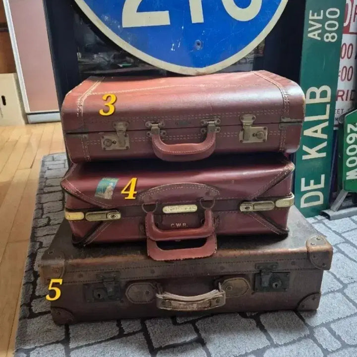 [BUNJANG] Vintage Travel Suitcase / 앤틱/빈티지 여행가방 선택구매