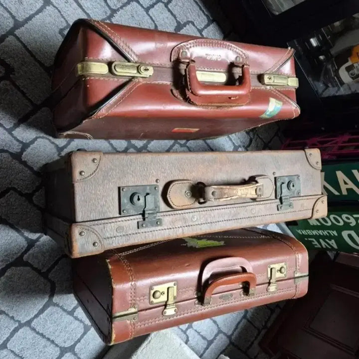 [BUNJANG] Vintage Travel Suitcase / 앤틱/빈티지 여행가방 선택구매