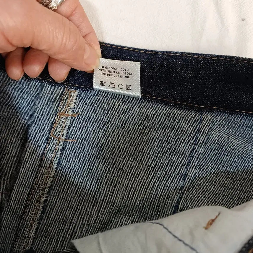 [BUNJANG] Denim Long Cargo Skirt / 청 데님 롱 스커트 카고 포켓27사이즈봄가을  64018