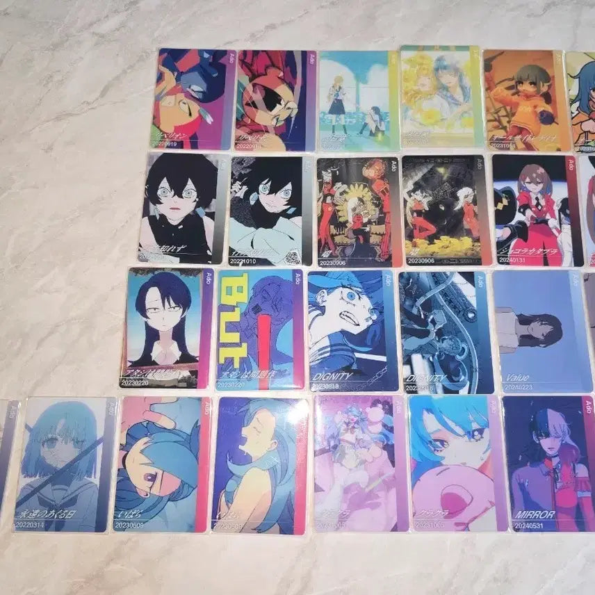 [BUNJANG] Ado ZANMOU Acrylic Trading Card Bundle Set / Ado 잔몽 아크릴 트레이딩카드 전종 일괄판매