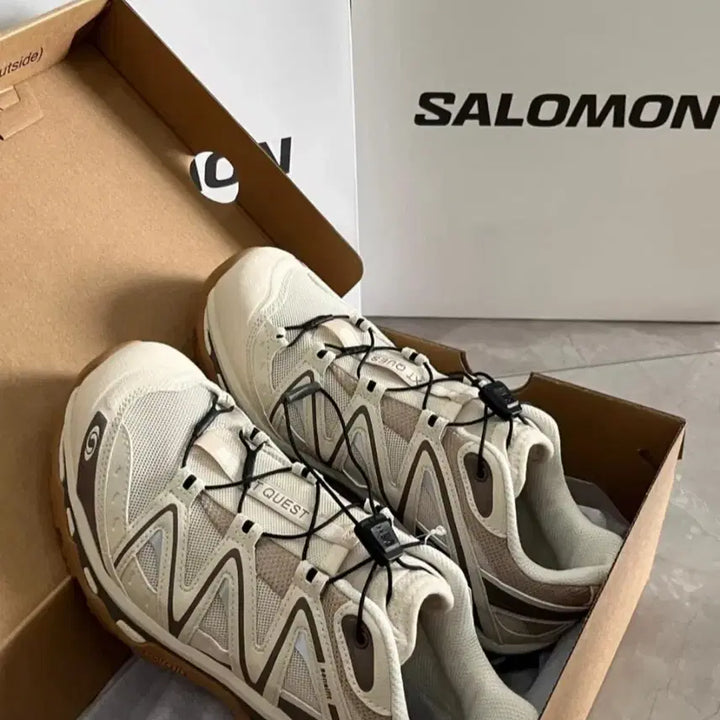 [BUNJANG] Salomon Waterproof Trekking Hiking Shoes / 살로몬 등산화 방수 트레킹화 정품 475413