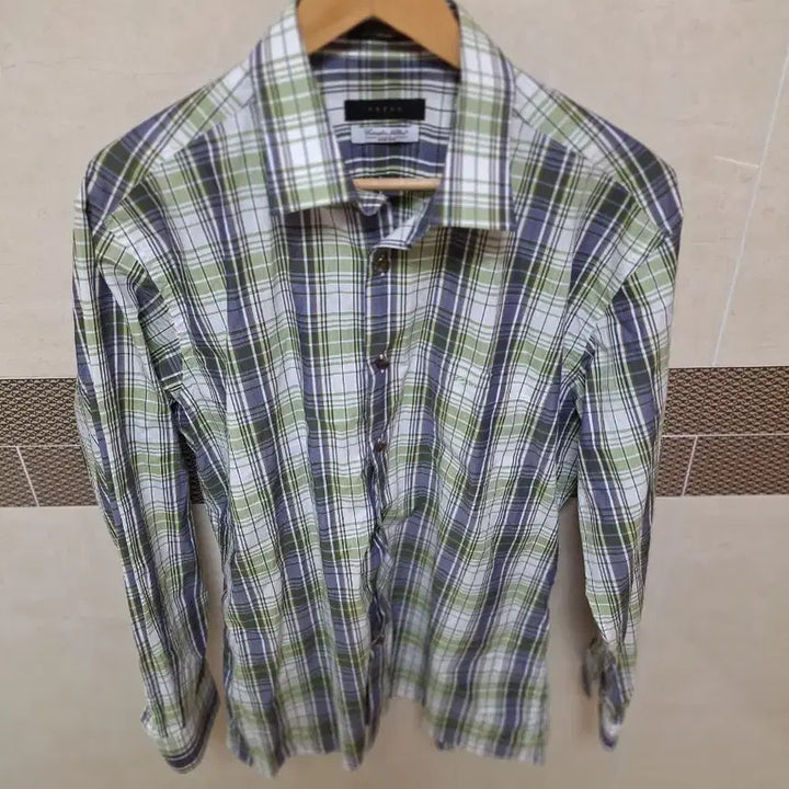 [BUNJANG] YEZAC Checkered Shirt (Size 105) / 