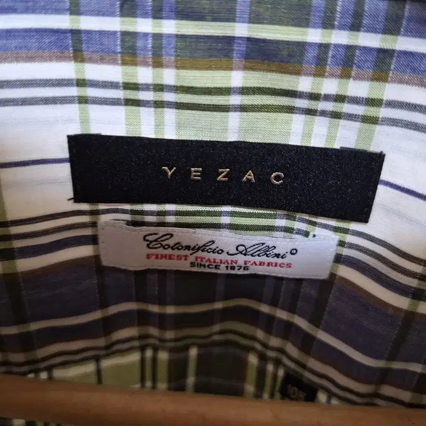 [BUNJANG] YEZAC Checkered Shirt (Size 105) / 