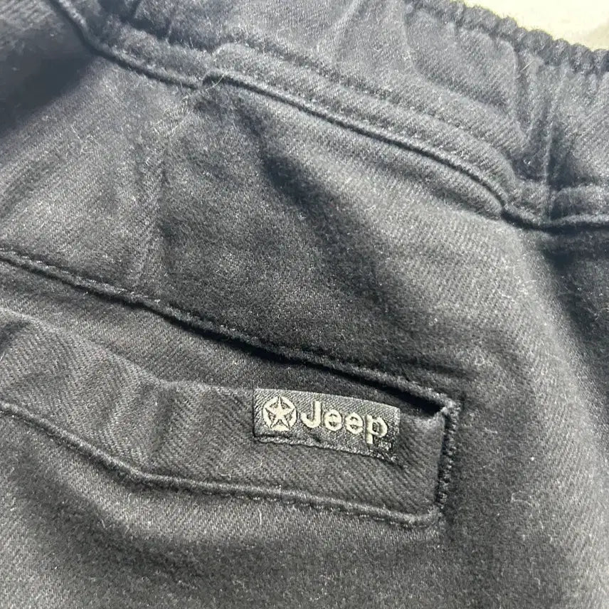 [BUNJANG] Jeep Black Cargo Jogger Pants 32 / 지프 블랙 카고 조거팬 32