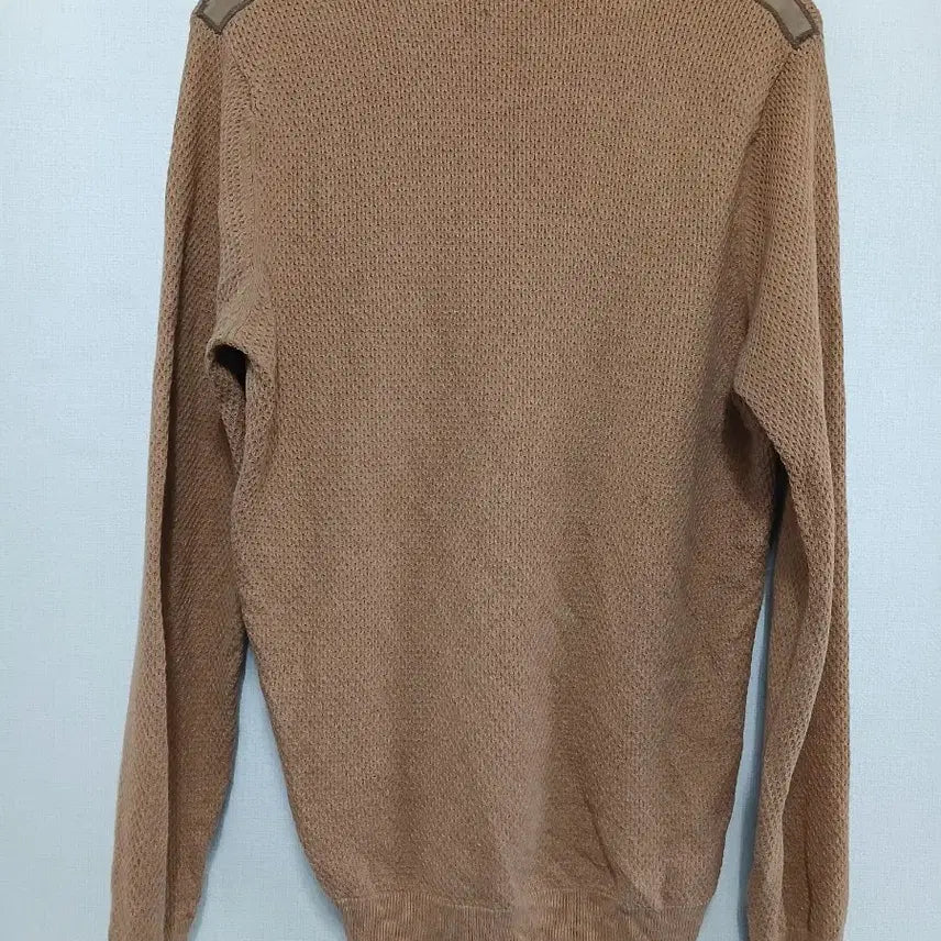 [BUNJANG] Massimo Dutti Brown Half-Neck Knit Sweater / 마시모두띠 브라운 하프넥 니트