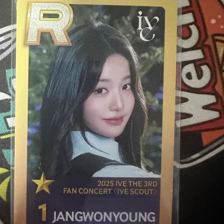 [BUNJANG] IVE Wonyoung 2025 3rd Fan-Con Super Star Ship Mission Authentication Photocard / 2025 아이브 3rd 팬콘 슈스쉽 미션인증 장원영 포카