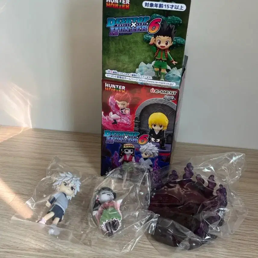 [BUNJANG] Hunter x Hunter Re-Ment Vol.6 Killua &amp; Alluka Figure / 헌터헌터 리멘트6탄 키르아&amp;아르카 피규어