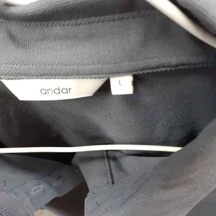[BUNJANG] Gray Polo T-shirt L / 회색 반팔 폴로 티셔츠  L