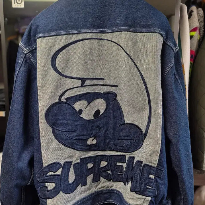 [BUNJANG] Supreme Denim Trucker Jacket (Size L) / 정품 새상품급 네고X) 슈프림 자켓 L